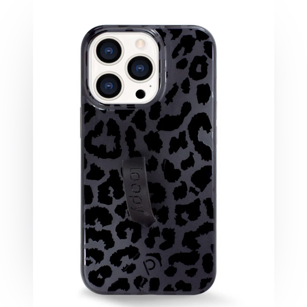 Loopy Case Midnight Leopard Phone Cover iPhone 13 Pro